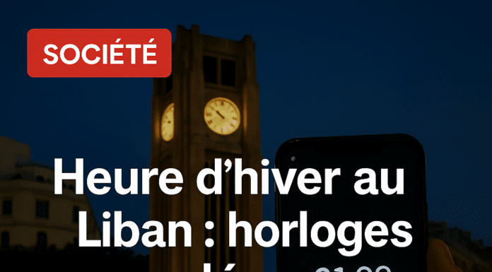 Retour à l&rsquo;heure d&rsquo;hiver ce dimanche au Liban : horloges reculées dans un contexte de reconstruction fragile