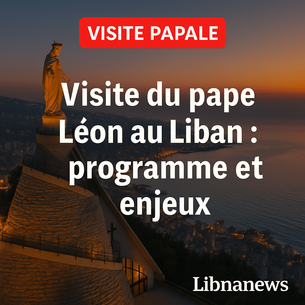 Visite du pape au Liban : programme officiel, enjeux pastoraux et logistiques