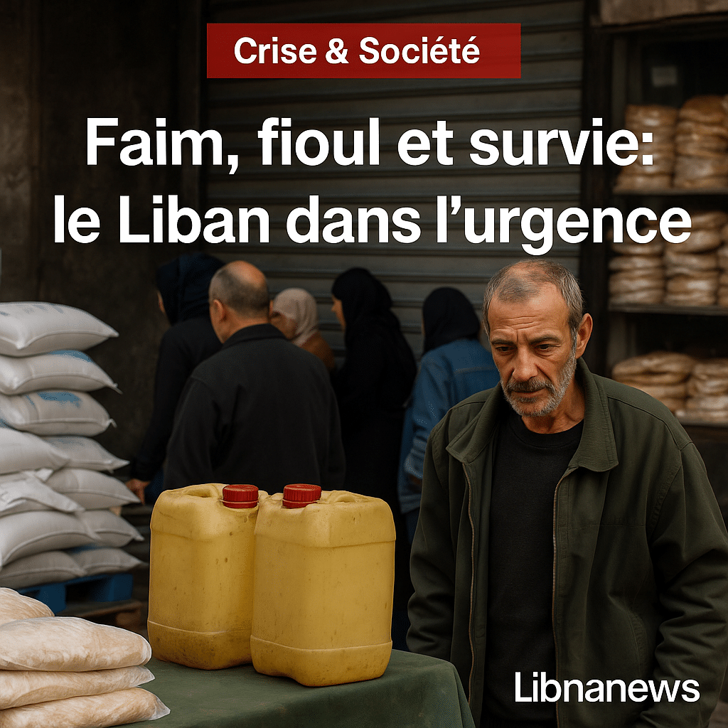 Faim, fioul et survie : le Liban piégé entre insécurité alimentaire et crise énergétique