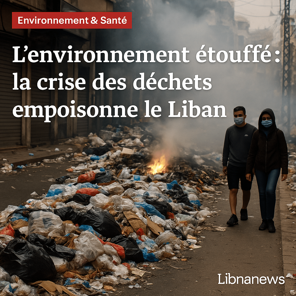 L’environnement étouffé : la crise des déchets et la pollution empoisonnent le Liban L’environnement étouffé : la crise des déchets et la pollution empoisonnent le Liban