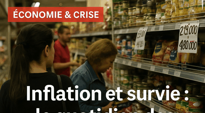 Inflation et survie : le quotidien des ménages libanais face à l’économie effondrée