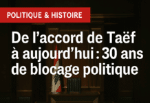 De l’accord de Taëf à aujourd’hui : 30 ans de blocage politique au Liban