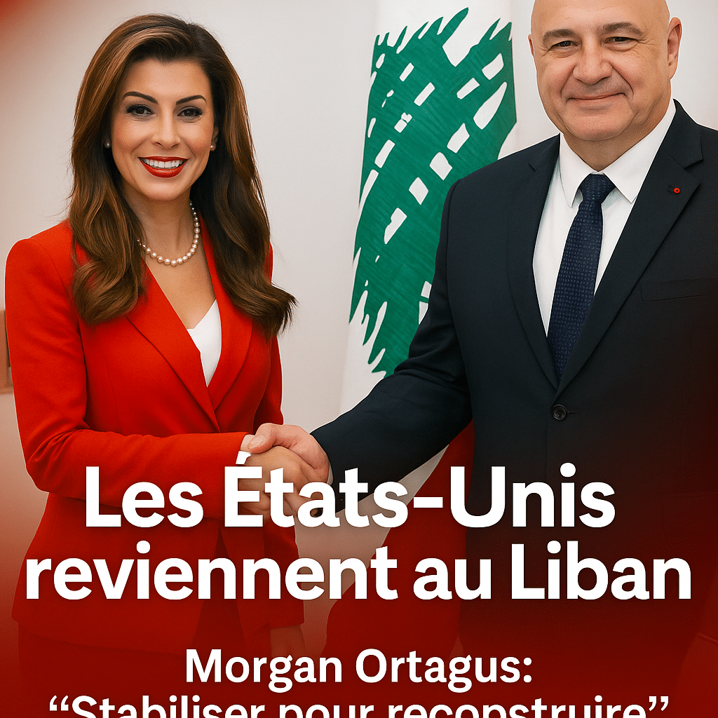 Les États-Unis reviennent au Liban : la mission Ortagus et le retour de la diplomatie d’influence