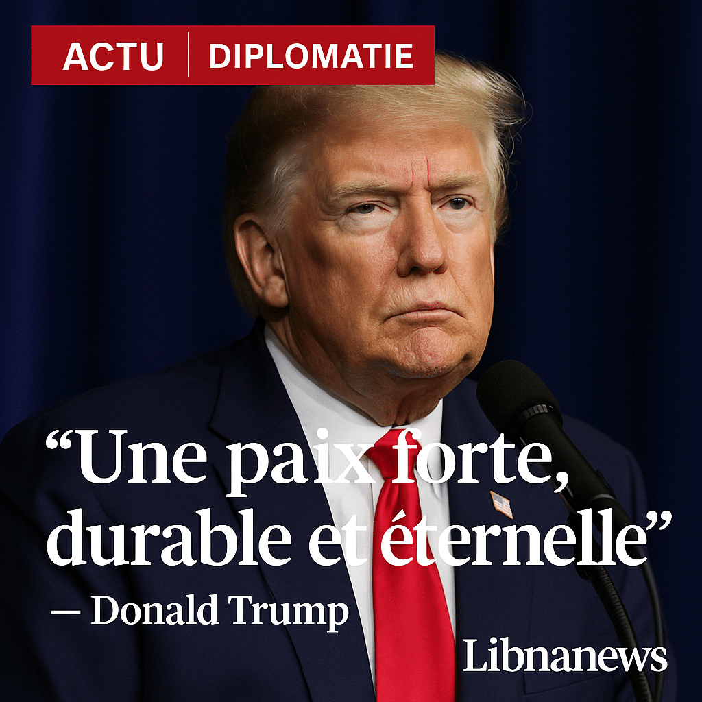 Trump annonce un cessez-le-feu historique à Gaza : le début d’une paix fragile ?