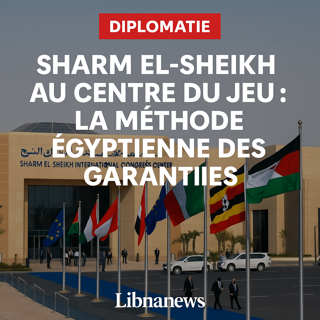 Sharm el-Sheikh au centre du jeu : anatomie des « garanties » et de la méthode égyptienne