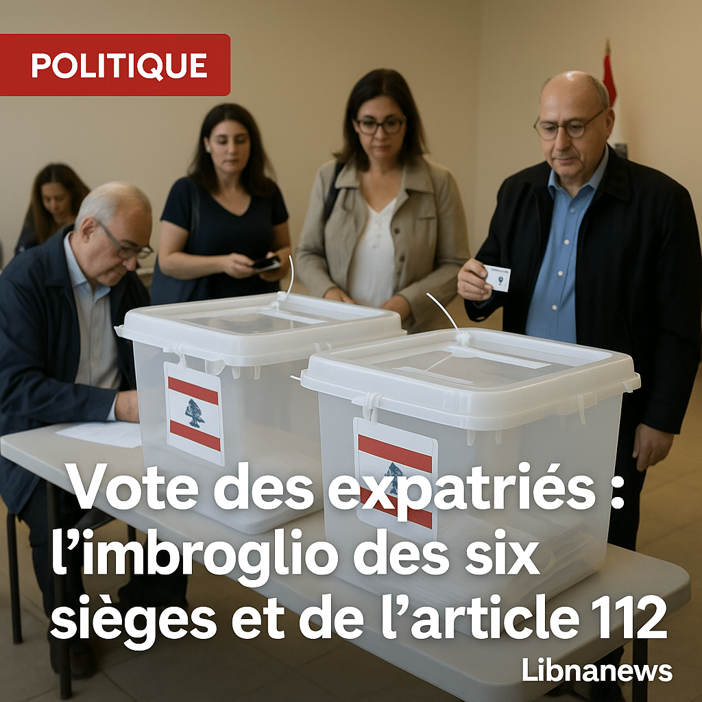 Vote des expatriés : l’imbroglio des « 6 sièges », de l’article 112 et du calendrier