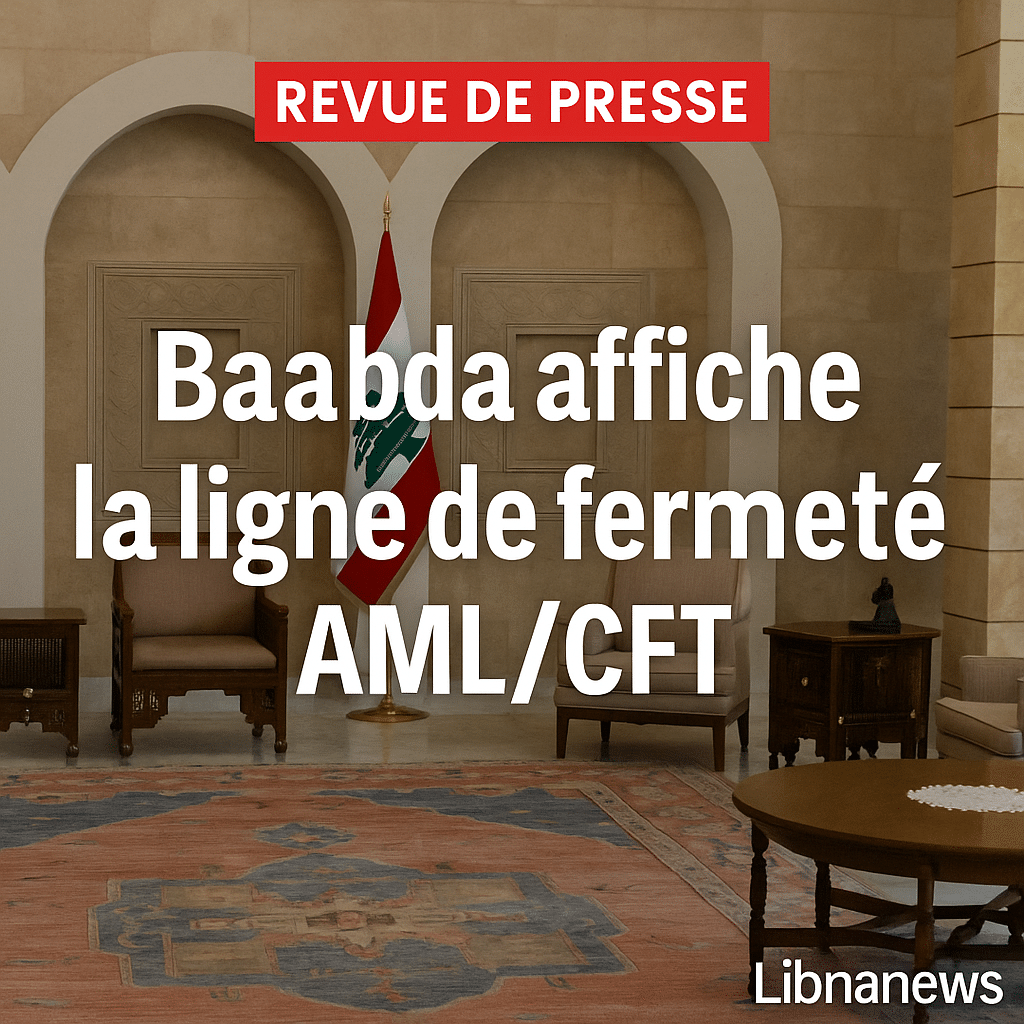Revue de presse du 11/11/25: Baabda affiche la ligne de fermeté AML/CFT