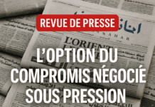 Revue de presse du 13/11/25: l’option du compromis négocié sous pression Revue de presse du 13/11/25: l’option du compromis négocié sous pression