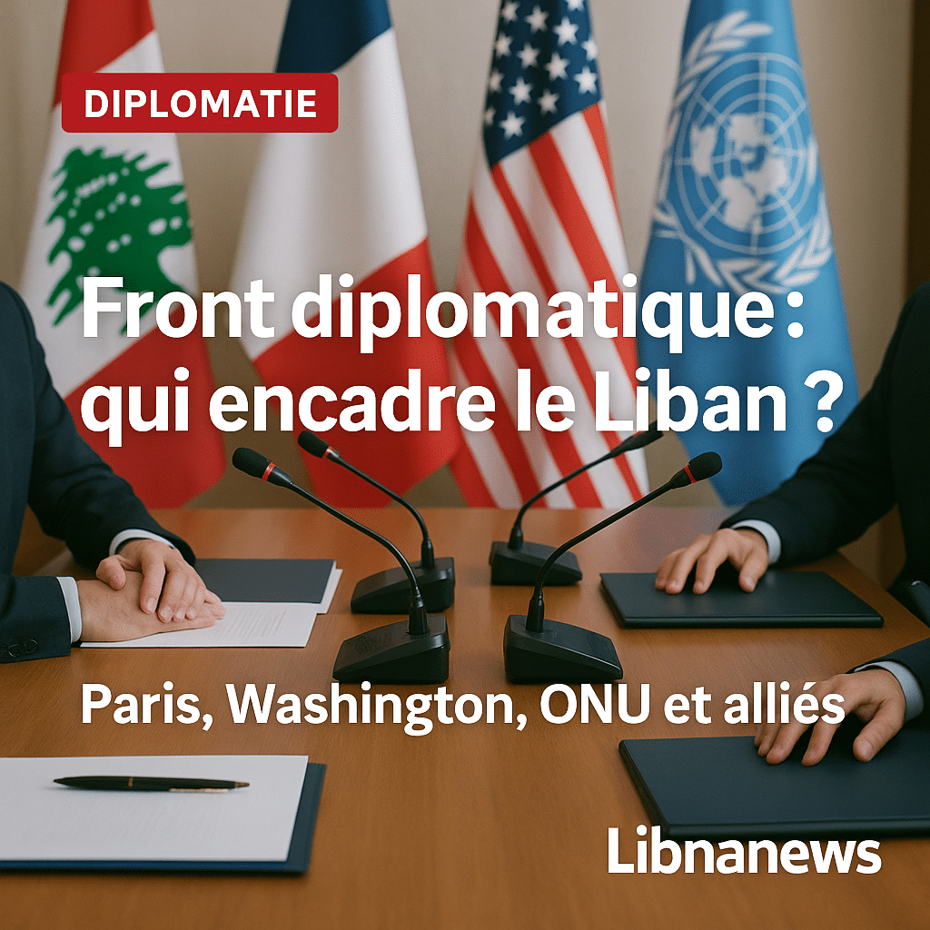 Front diplomatique: comment Paris, Washington et l’ONU encadrent le dossier libanais