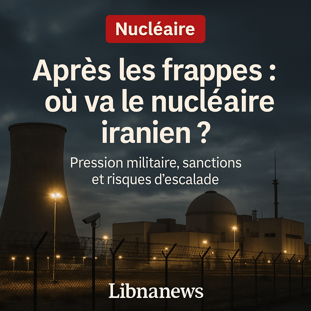 Après les frappes de juin: où va le nucléaire iranien ?