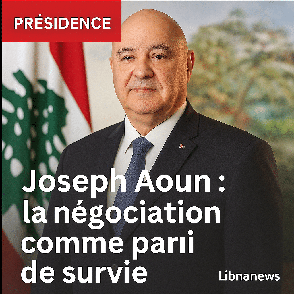Joseph Aoun, la négociation comme pari de survie Joseph Aoun, la négociation comme pari de survie
