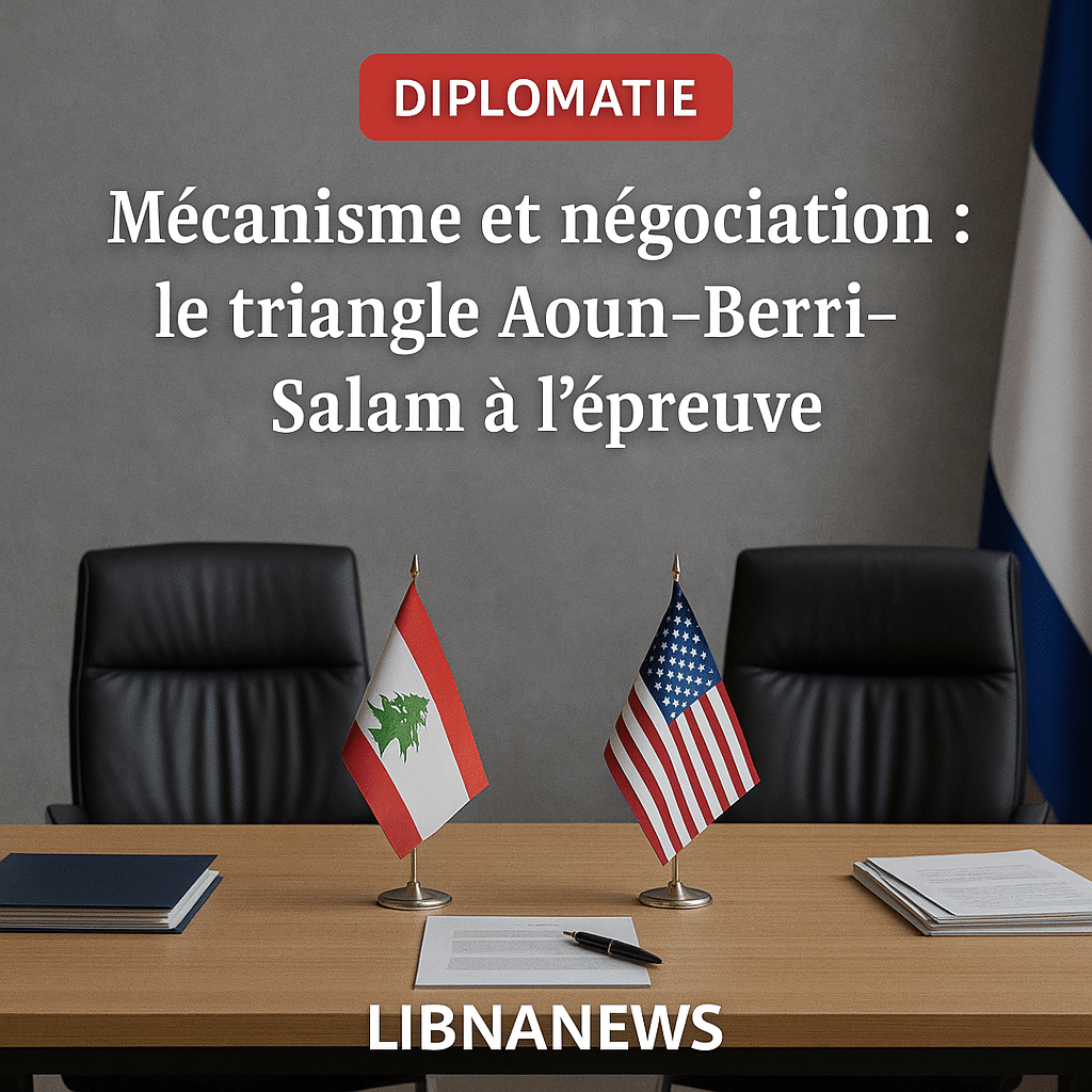 Mécanisme et négociation: le triangle Aoun–Berri–Salam à l’épreuve Mécanisme et négociation: le triangle Aoun–Berri–Salam à l’épreuve