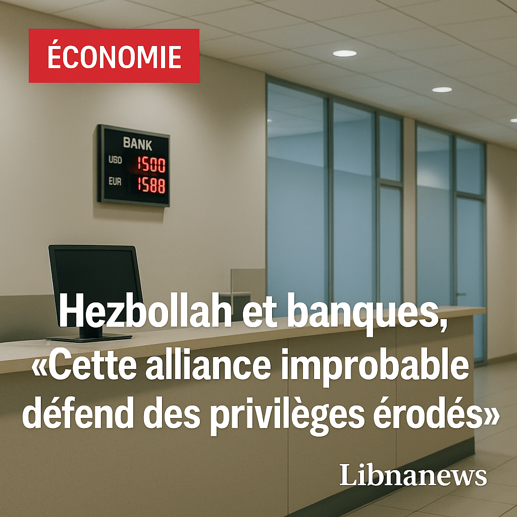 L&rsquo;étrange alliance de circonstance entre Banques et Hezbollah pour refuser les réformes financières
