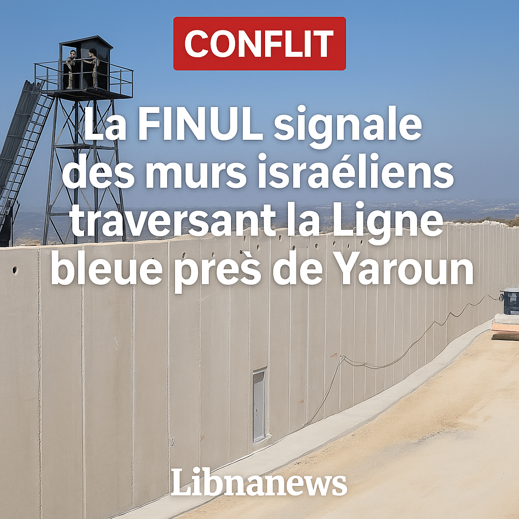 FACTCHECK: La FINUL confirme, le mur israélien viole effectivement la ligne bleue