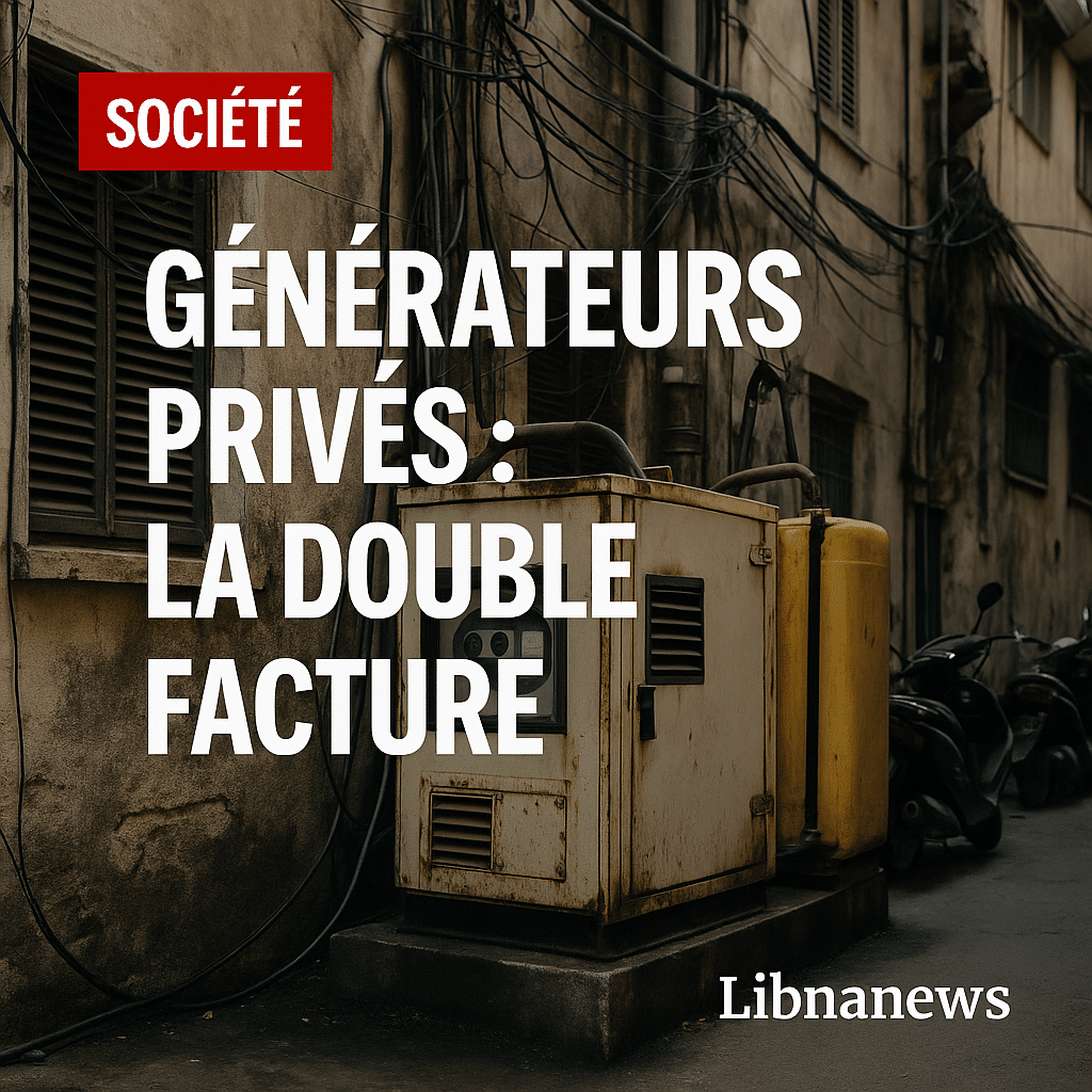 Générateurs privés: la double facture et le coût social