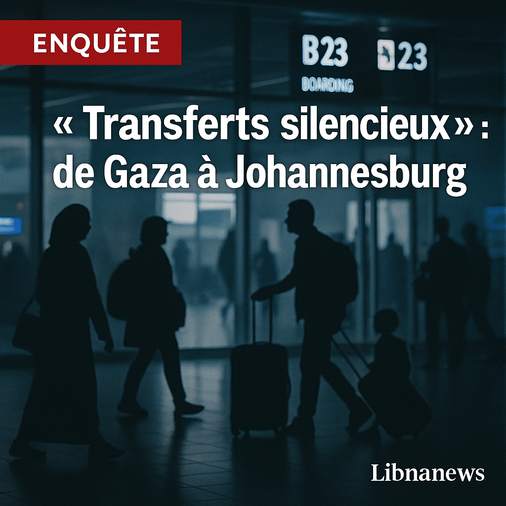 « Transferts silencieux »: de Gaza à Johannesburg via Ramon, routes et polémique