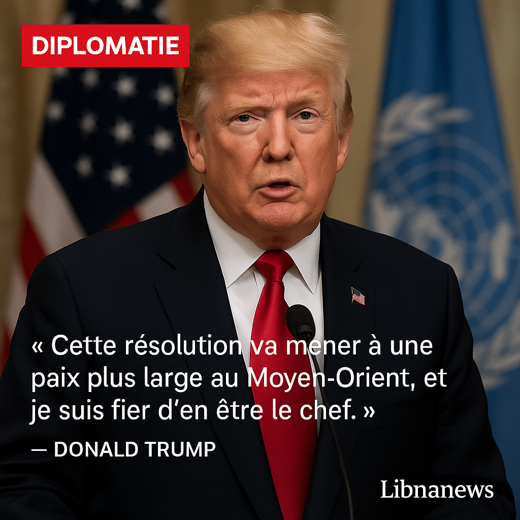 Le Conseil de sécurité adopte la résolution 2803 sur Gaza autorisant une force internationale de stabilisation