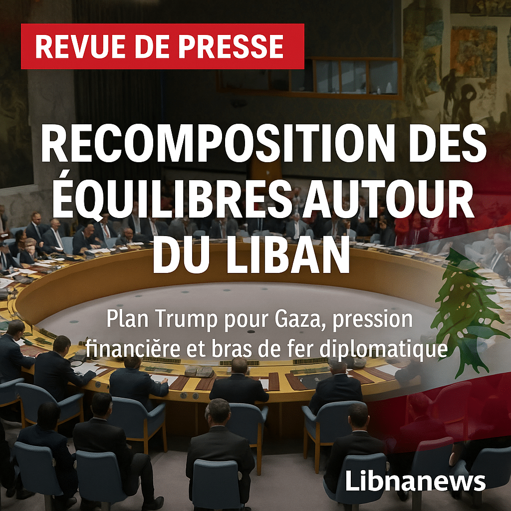 Revue de presse du 18/11/25: recomposition des équilibres autour du Liban Revue de presse du 18/11/25: recomposition des équilibres autour du Liban