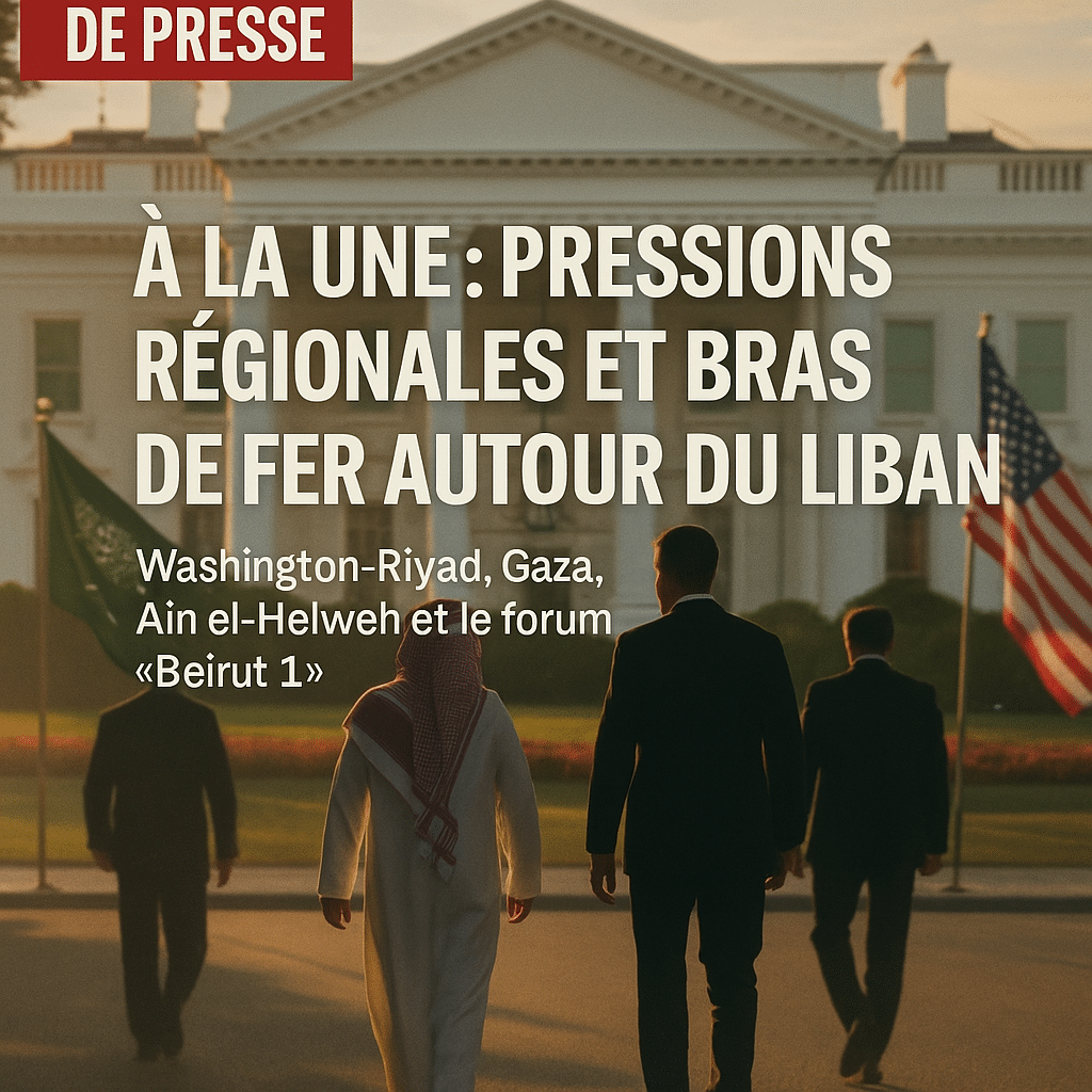 Revue de presse: Pressions régionales et bras de fer autour du Liban