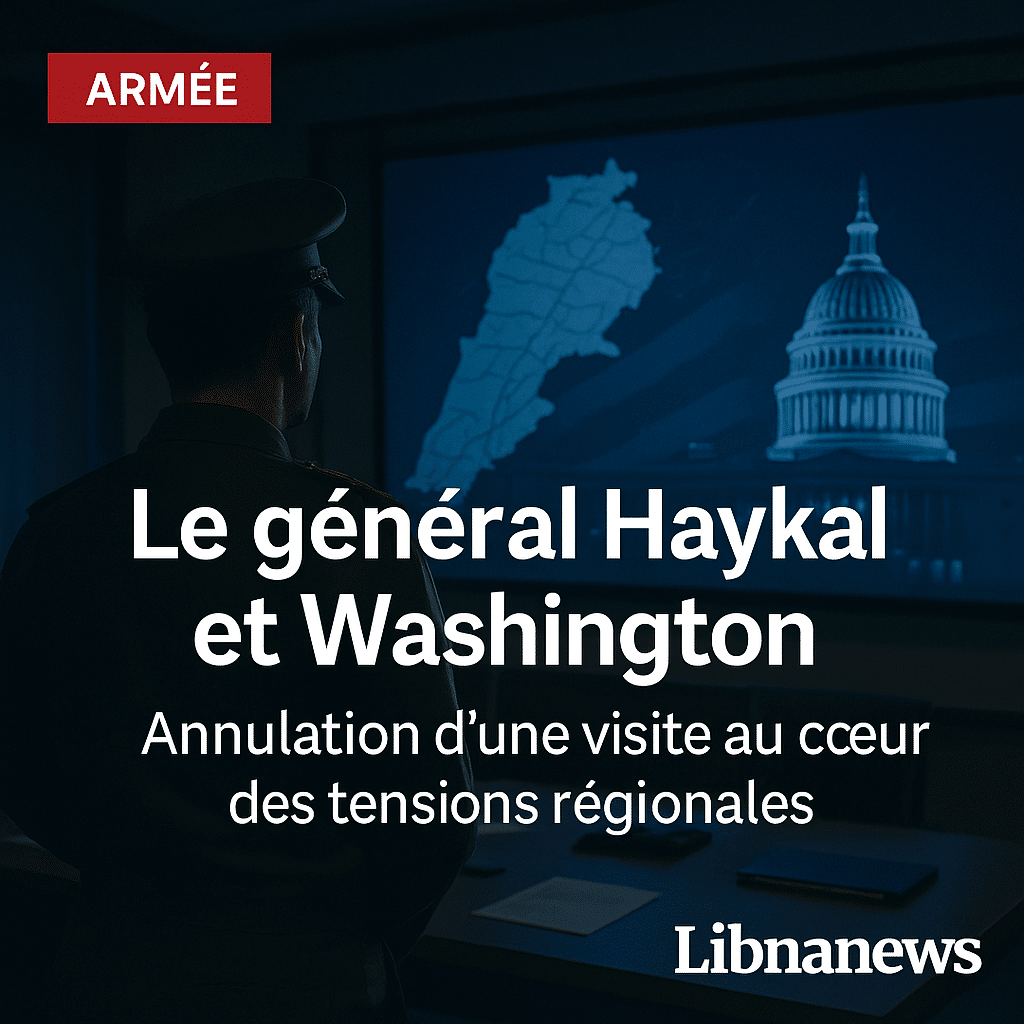 Le général Haykal et Washington : annulation d’une visite au cœur des tensions régionales