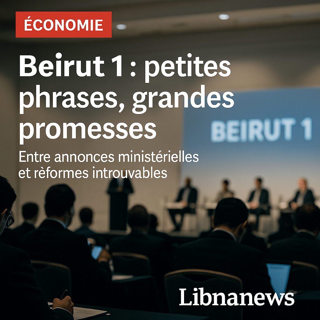 Les ministres à Beirut 1: petites phrases, grandes promesses et peu d’actes Les ministres à Beirut 1: petites phrases, grandes promesses et peu d’actes