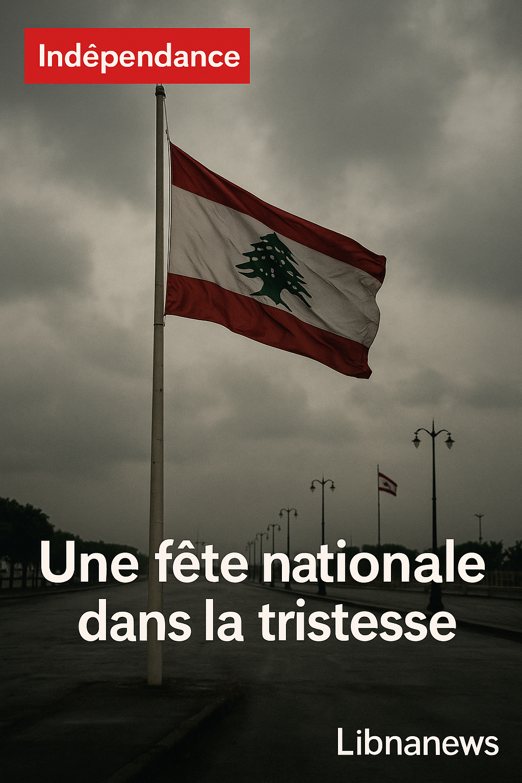 Une fête nationale dans la tristesse
