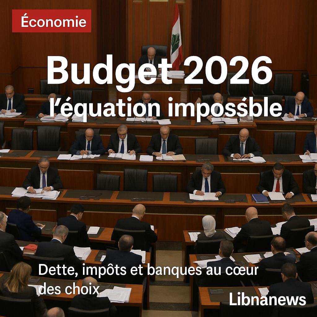 Budget, impôts et dette : à quoi ressemblera l’année 2026 pour les finances publiques libanaises ? Budget, impôts et dette : à quoi ressemblera l’année 2026 pour les finances publiques libanaises ?