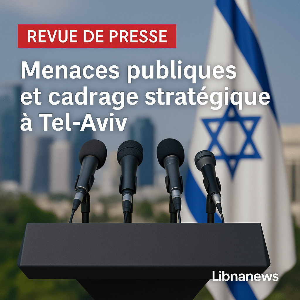 Revue de presse du 03/11/25: pressions israéliennes et fenêtres de médiation autour du Liban