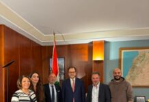 وفد من الجمعية الطبية اللبنانية الاوروبية يلتقي سفير لبنان في باريس: عرض للمشاريع واتفاق على التعاون والتنسيق بعدة محالات