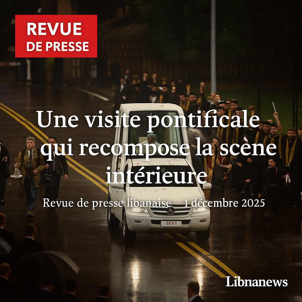 Revue de presse du 1/12/25: Une visite pontificale qui recompose la scène intérieure