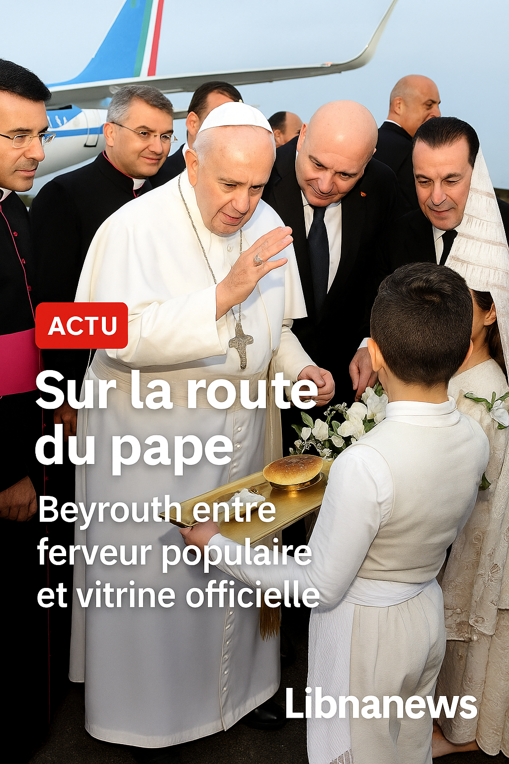 Sur la route du pape: Beyrouth entre ferveur populaire et vitrine officielle