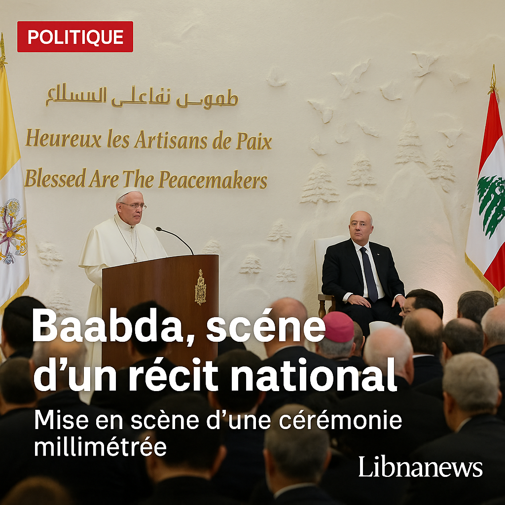Baabda sous les projecteurs: protocole, invités et exclus de la visite pontificale