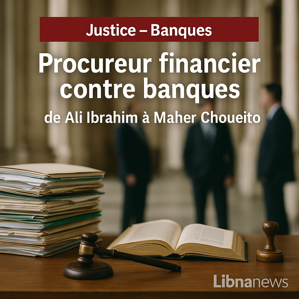 PROCUREUR FINANCIER CONTRE BANQUES: D’ALI IBRAHIM À MAHER CHOUEITO PROCUREUR FINANCIER CONTRE BANQUES: D’ALI IBRAHIM À MAHER CHOUEITO