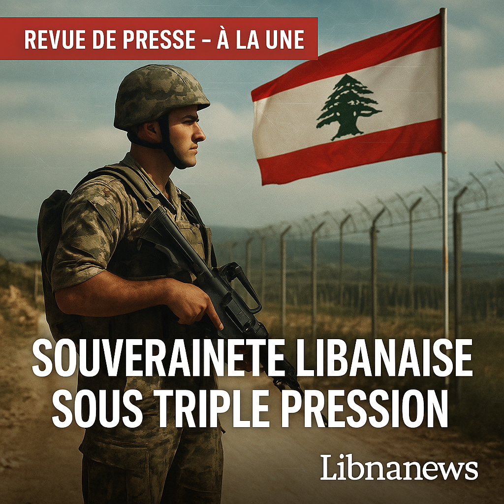 Revue de presse: Souveraineté libanaise sous pression sécuritaire, diplomatique et numérique