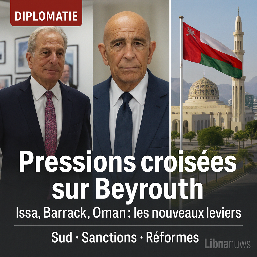 Michel Issa, Tom Barrack, Oman : les nouveaux visages de la pression américaine et arabe