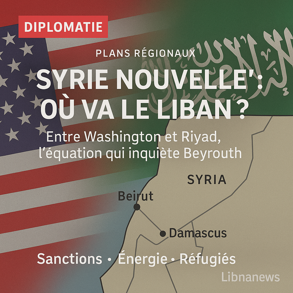 Le projet de « Syrie nouvelle » : où se place le Liban dans les plans de Washington et de Riyad ?