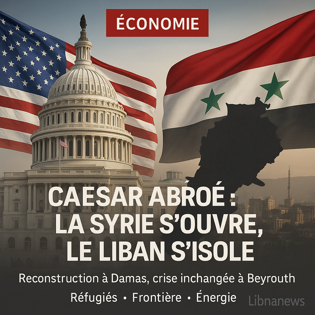 Pourquoi le Liban ne bénéficiera pas de la reconstruction de la Syrie