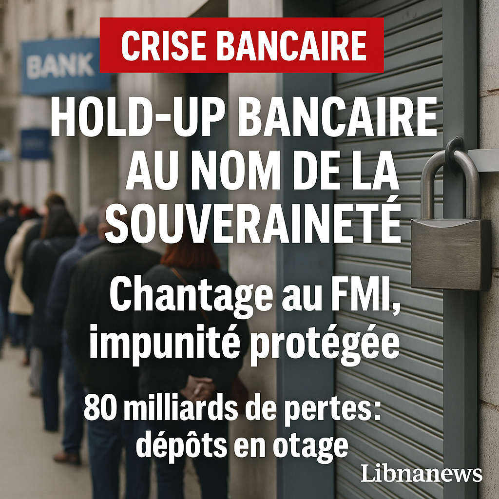 Liban : sous le voile de la souveraineté, les banques libanaises masquent une défense acharnée d’intérêts privés face à l’ultimatum du FMI