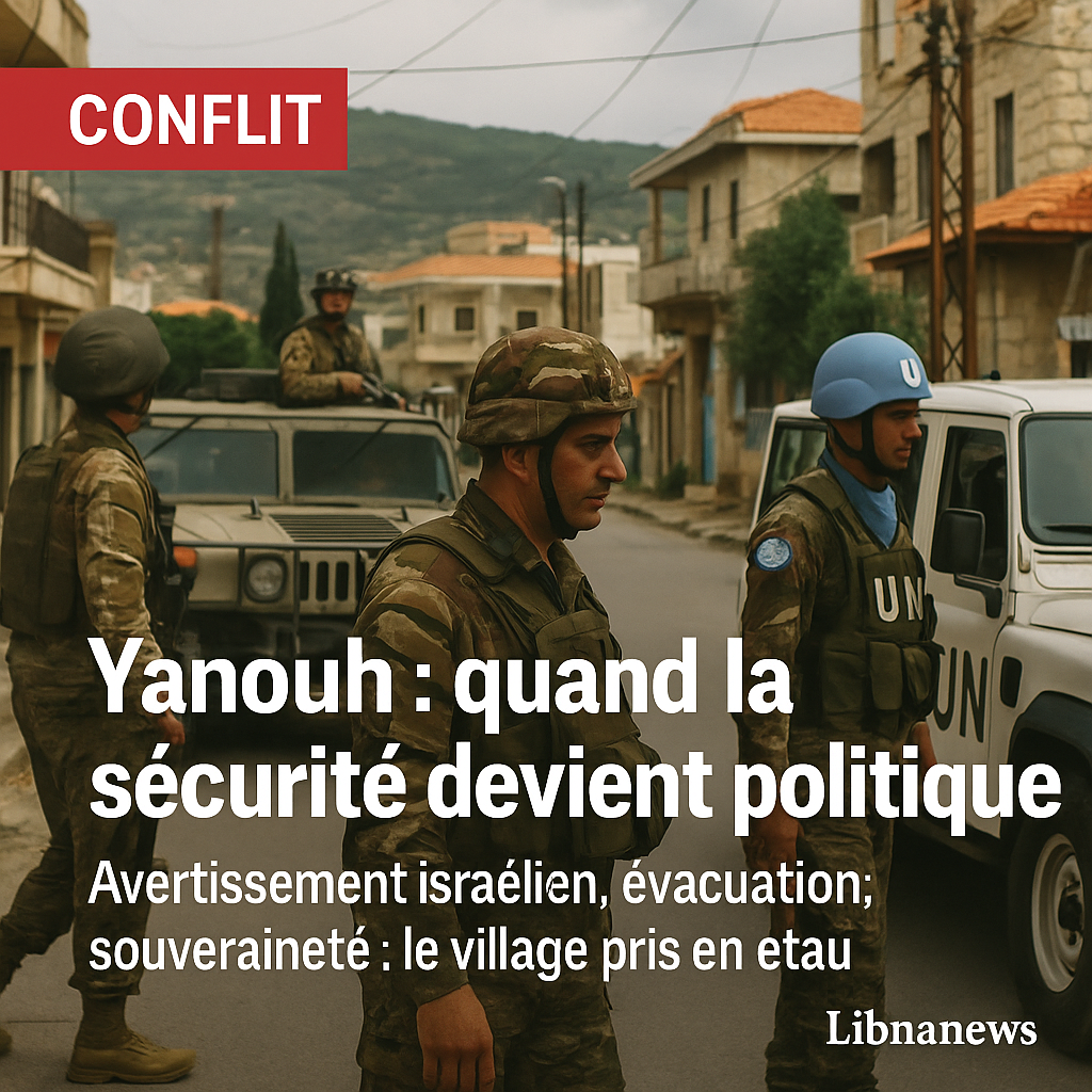 Yanouh et inspections: quand la sécurité devient politique locale Yanouh et inspections: quand la sécurité devient politique locale