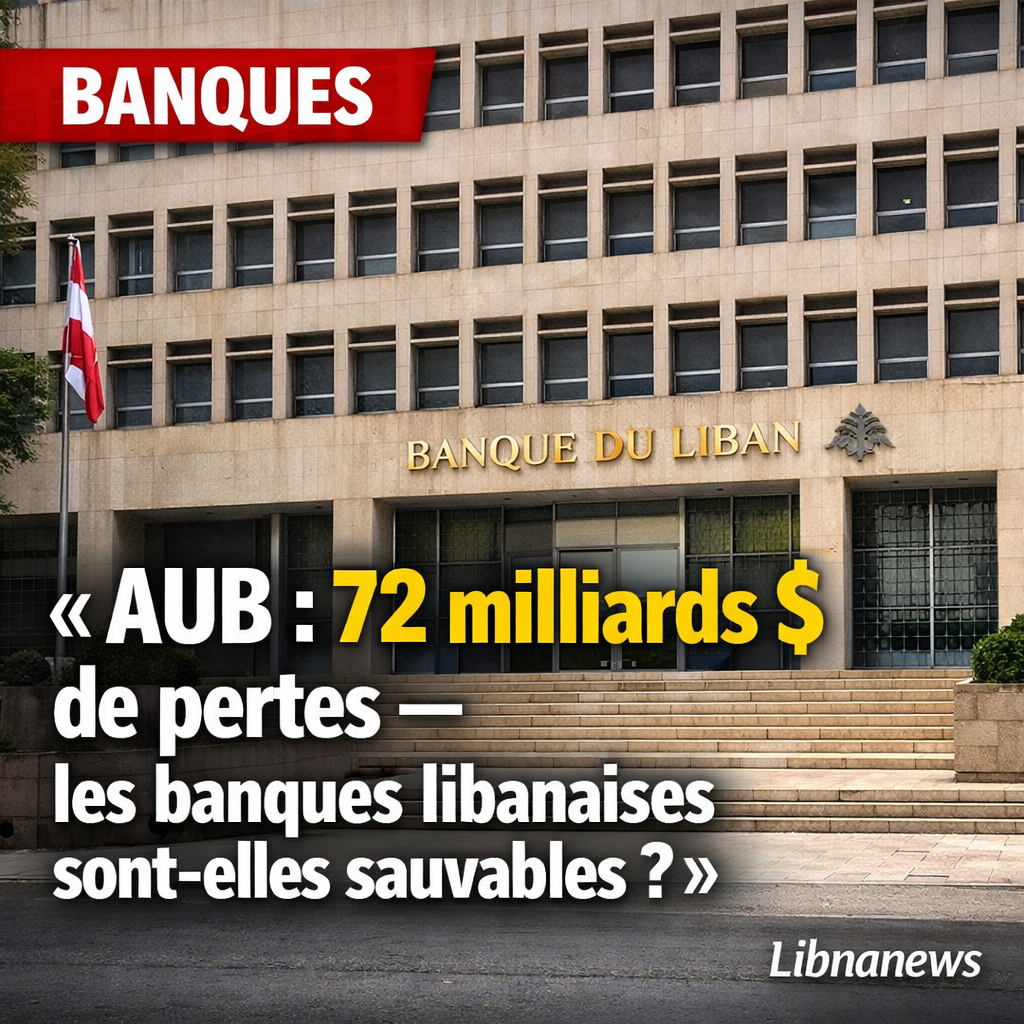 Un rapport de l’AUB alerte : les banques libanaises survivront-elles sans renflouement massif – le secteur est-il condamné ? Un rapport de l’AUB alerte : les banques libanaises survivront-elles sans renflouement massif – le secteur est-il condamné ?