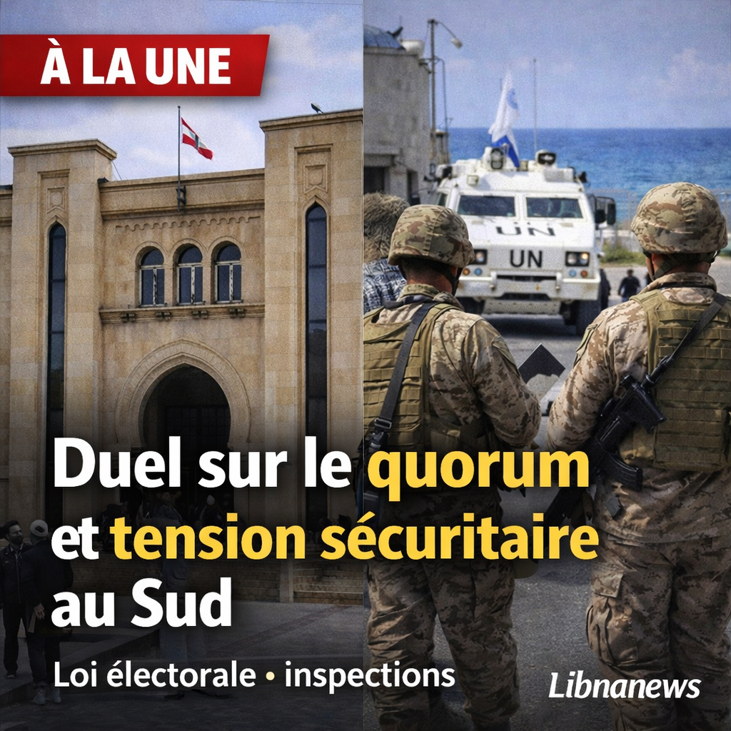 Revue de presse: duel parlementaire sur le quorum, et tension sécuritaire au Sud