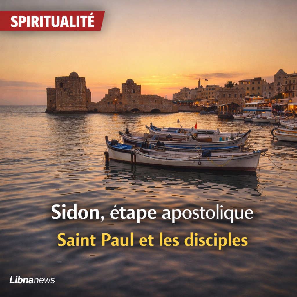 Les étapes apostoliques à Sidon : Saint Paul et les premières communautés chrétiennes dans les ports phéniciens Les étapes apostoliques à Sidon : Saint Paul et les premières communautés chrétiennes dans les ports phéniciens