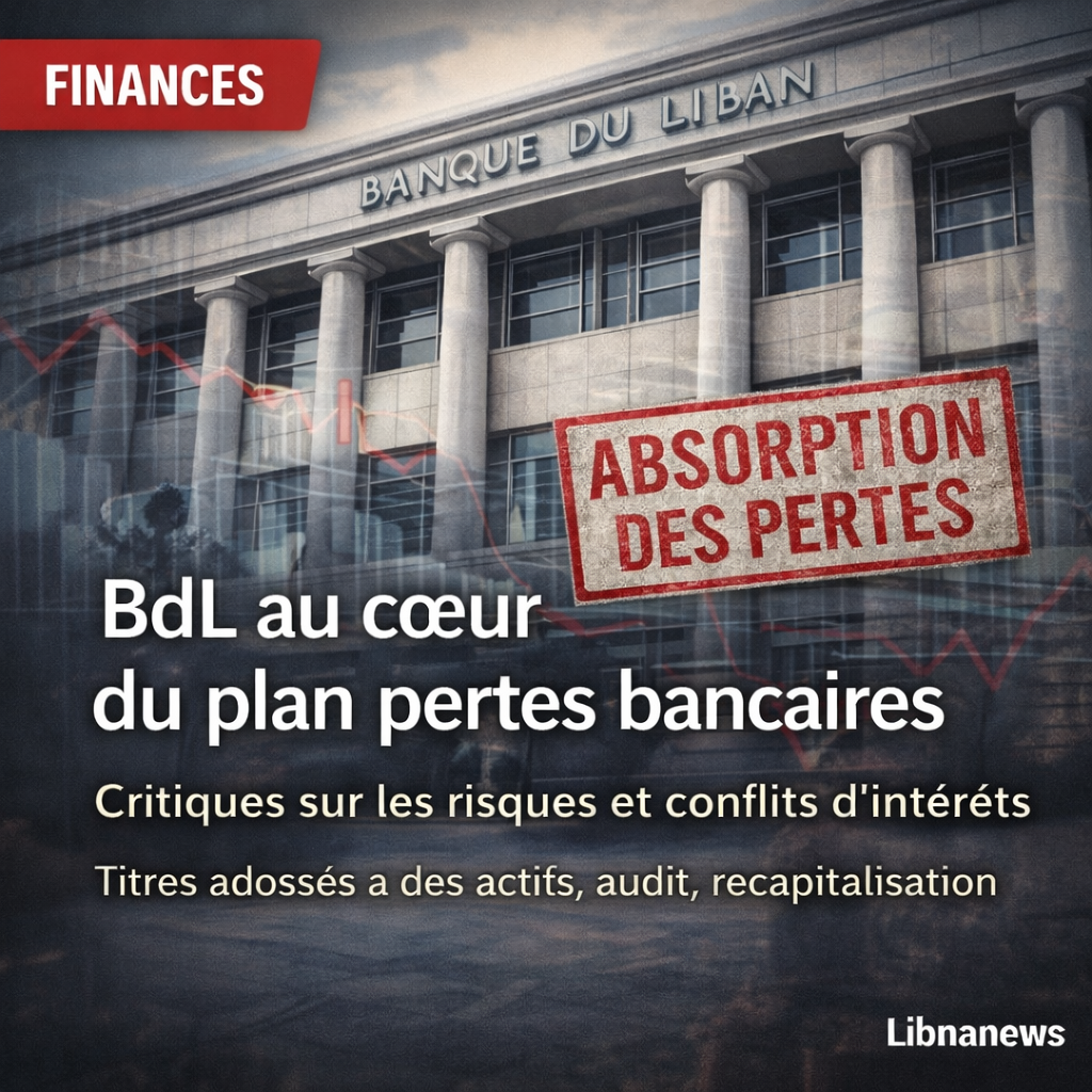 Le recours controversé à l’Or de la Banque du Liban pour absorber les pertes bancaires : une critique acerbe de la stratégie libanaise