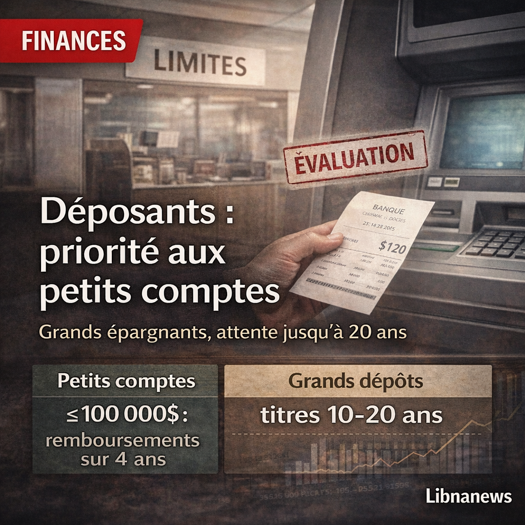 Impact sur les déposants libanais : protections pour les petits comptes et incertitudes pour les grands épargnants