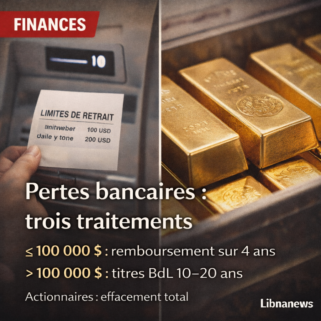 Projet de loi bancaire de Nawaf Salam : traitements différenciés pour petits déposants, grands épargnants et actionnaires