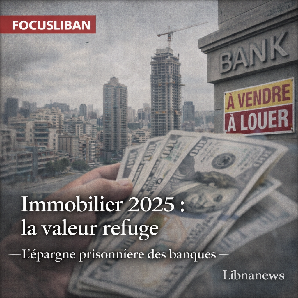 Immobilier 2025 au Liban : la “valeur refuge” d’une épargne prisonnière des banques