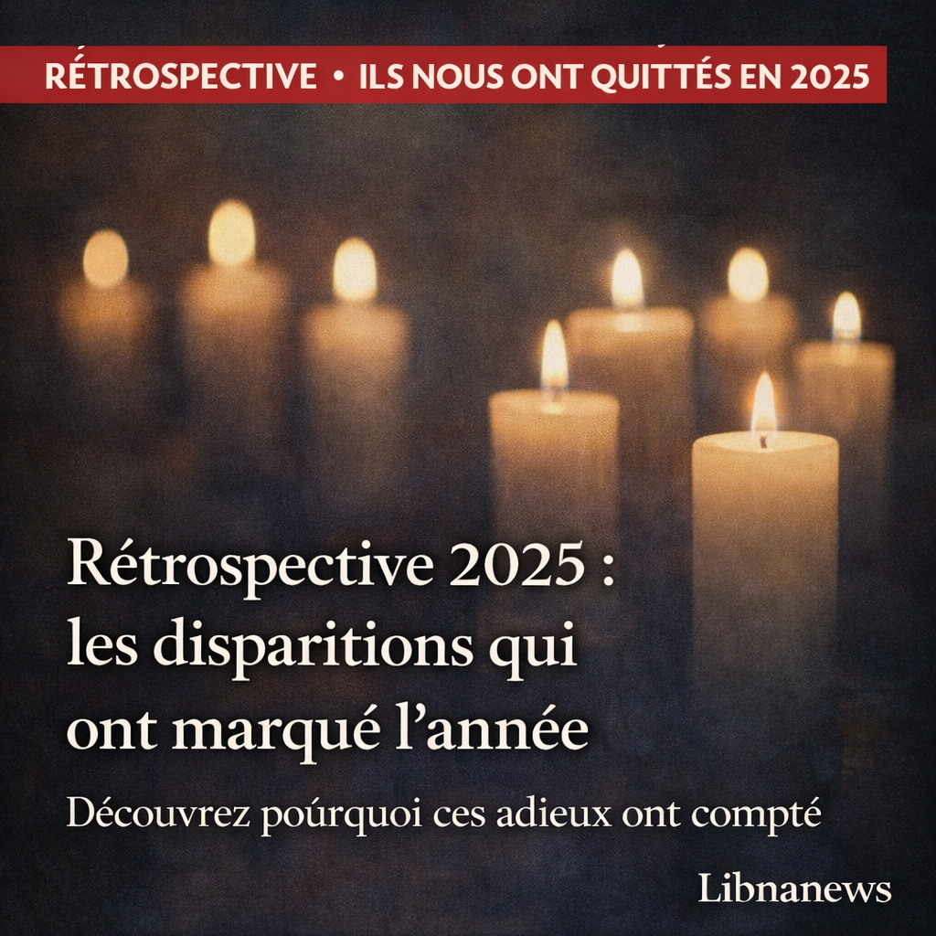 Rétrospective 2025: les disparitions qui ont fermé un chapitre et obligé le monde à relire son époque
