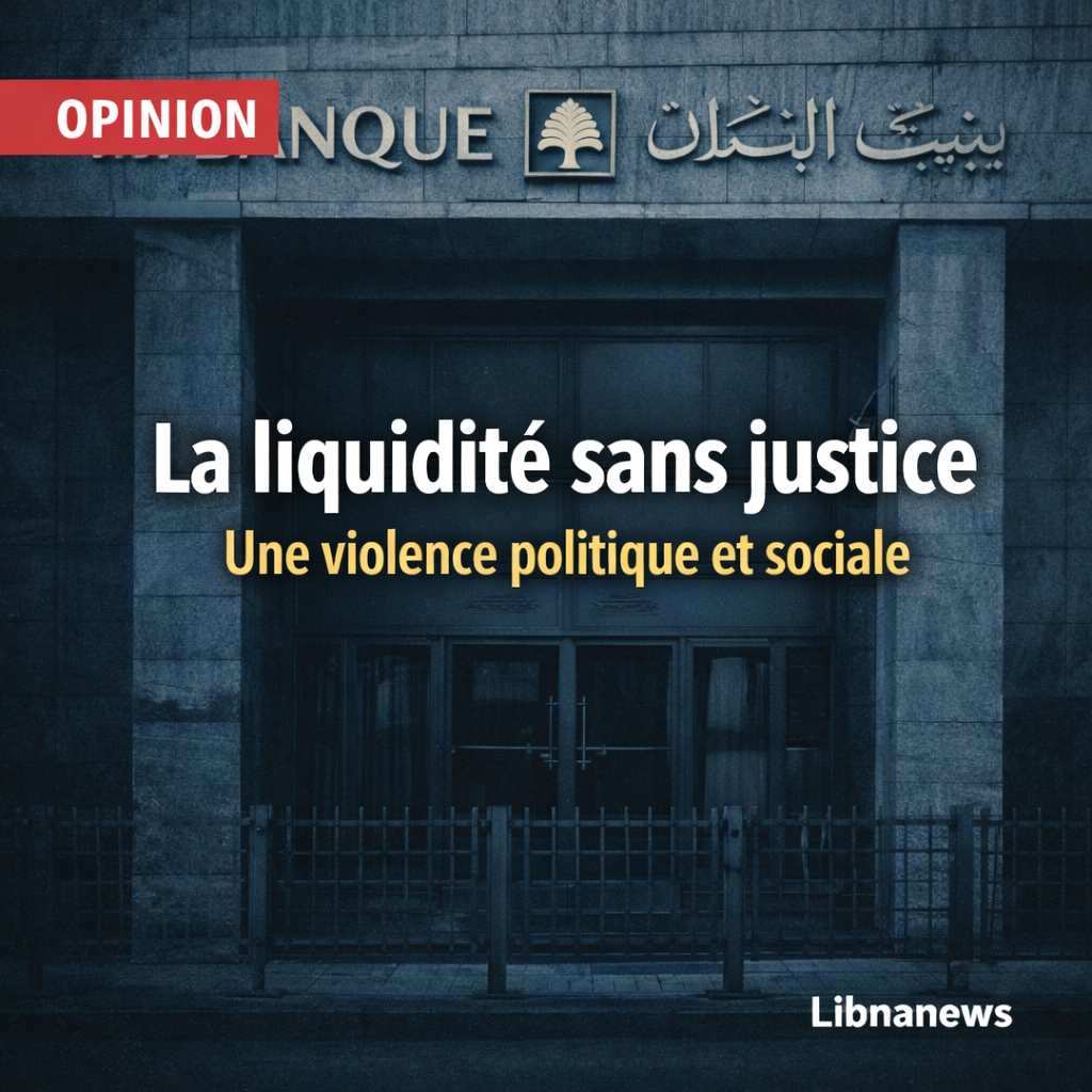 La liquidité sans justice est une violence La liquidité sans justice est une violence
