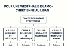 POUR UN WESTPHALIE ISLAMO-CHRÉTIEN AU LIBAN