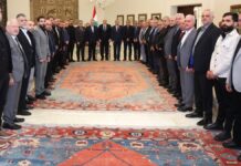 Le président Aoun affirme la priorité de la reconstruction des villages du sud et le suivi quotidien du dossier des détenus en Israël Le président Aoun affirme la priorité de la reconstruction des villages du sud et le suivi quotidien du dossier des détenus en Israël